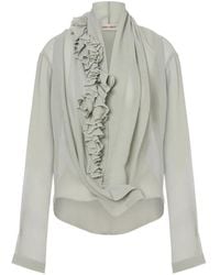 Alberta Ferretti - Blouses - Lyst