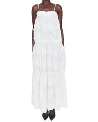 THE GARMENT - Kleedjes ,Wit ,Katoen Jewell Jurk - Lyst