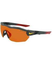 Nike - Matte grüne/graue sonnenbrille - Lyst