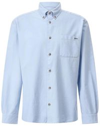 A.P.C. - Oversized Hemd Aus Baumwolle Mit Button-Down-Kragen - Lyst