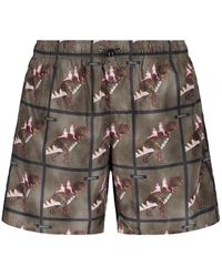 Iceberg - Badmode ,Veelkleurig ,Polyester Board Shorts - Lyst