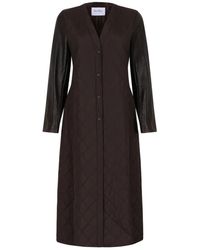Max Mara - Berta Gewatteerde Jas - Lyst
