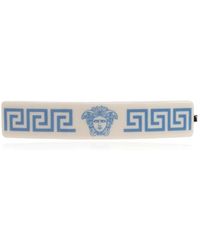 Versace - Accessoires ,Wit ,Plex Haarclip - Lyst