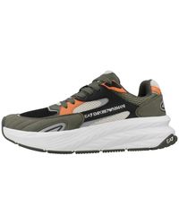 EA7 - Schoenen ,Veelkleurig ,Leer Performance Running Sneakers - Lyst