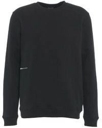 Dondup - Schwarzer rippstrick-crewneck-pullover - Lyst