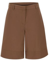 Kaos - Cotton Bermuda Shorts - Lyst
