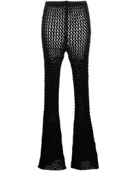 Moschino - Broeken ,Zwart ,Katoen Casual Zwarte Broek - Lyst