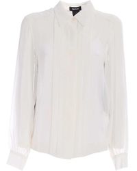 DKNY - Two-tone Blouse - Lyst