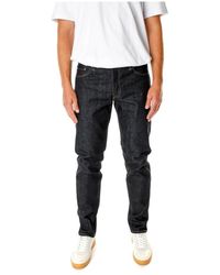 Edwin - Jeans ,Blauw ,Denim Regular Tapered Fit Jeans - Lyst