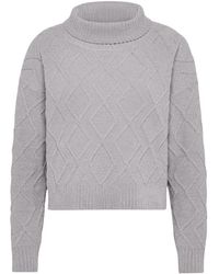 Rrd - Volcano Collar Chenille Sweater - Lyst