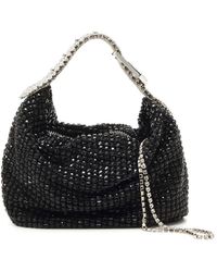 Gedebe - Schwarze mikrokristall jill tasche mit kette - Lyst