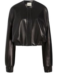KHAITE - Leather Jackets - Lyst
