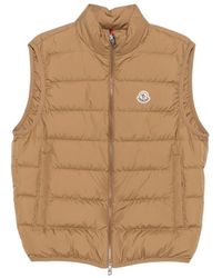 Moncler - Jassen ,Polyester Contrin Down Vest - Lyst