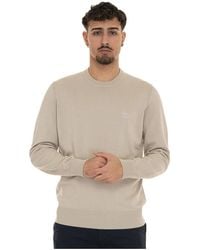 BOSS - Round-Neck Knitwear - Lyst