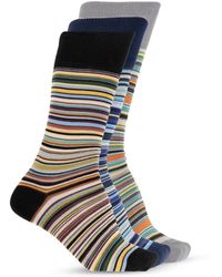 Paul Smith - Ondergoed ,Veelkleurig ,Katoen Sixpack Sokken - Lyst