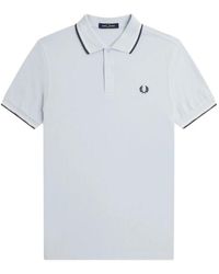 Fred Perry - Logo Polo Ice - Lyst