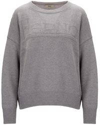Herno - Rundhals-Strickware - Lyst