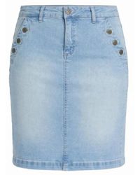 2-Biz - Denim Rokken - Lyst