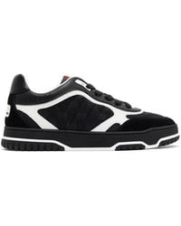 Gucci - Re-Web Sneakers Met Vlakken - Lyst
