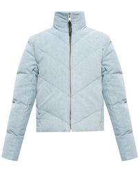 AllSaints 'dallas' Puffer Jacket - Blauw