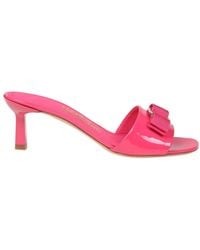 Ferragamo - Heeled Mules - Lyst