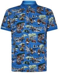 Ralph Lauren - Blaue bear print polo t-shirts - Lyst