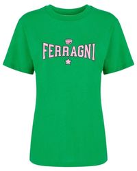 Chiara Ferragni - Tops > t-shirts - Lyst