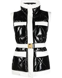 Balmain - Mouwloze Gewatteerde Bodywarmer - Lyst