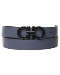 Ferragamo - Gancini Gürtel Mit Wendefunktion - Lyst