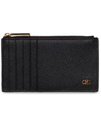 Ferragamo - Accessoires ,Zwart ,Leer Wallets & Cardholders - Lyst