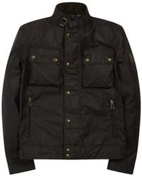 Belstaff - Jassen ,Zwart ,Katoen Racemaster Jacket - Lyst