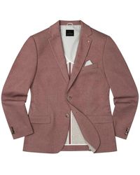 Zuitable - Jassen ,Rood ,Stijlvolle Blazer Voor Mannen - Lyst