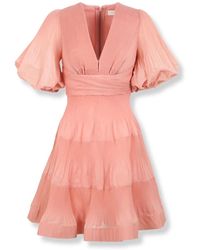 Zimmermann - Kleedjes ,Roze ,Mini Jurk - Lyst