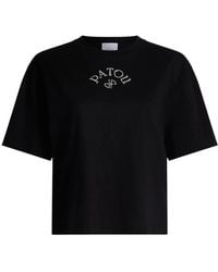 Patou - Tops ,Zwart ,Katoen Katoenen Polo T-Shirt - Lyst