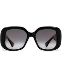 Cartier - Schwarze sonnenbrille ct0471s 001 stil - Lyst