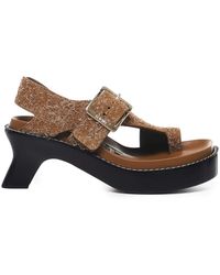 Loewe - Ease Sandalen 70Mm - Lyst