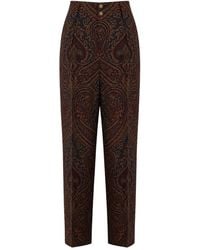 Etro - Straight Trousers - Lyst