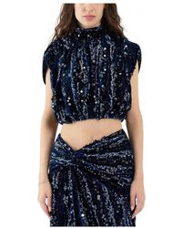 Sabina Musayev - Sleeveless Tops - Lyst