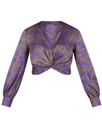 SIMONA CORSELLINI - Blouses - Lyst