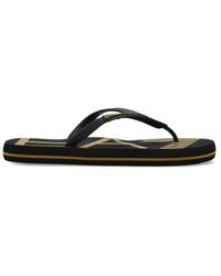 EA7 - Rubber Slides With Logo - Lyst