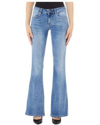Liu Jo - Denim Boot-Cut Jeans - Lyst