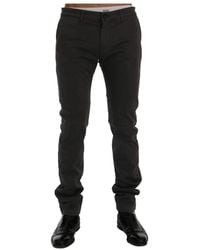 Gianfranco Ferré - Graue baumwoll-stretch-slim-fit-hose - Lyst