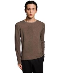 KIEFERMANN - Truien & Vesten ,Groen ,Katoen Achko Sweatshirt - Lyst