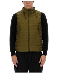 JG1 - Jassen ,Groen ,Leer Gewatteerd Vest - Lyst