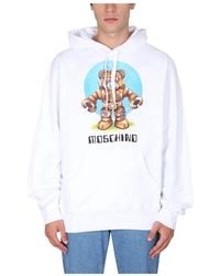 Moschino - Teddy Robot Hoodie - Lyst