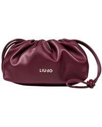 Liu Jo - Stilvolle Crossbody-Tasche Mit Gerafftem Effekt - Lyst