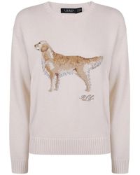 Ralph Lauren - Inlaid Sweater - Lyst