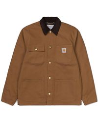 Carhartt - Jassen ,Bruin ,Polyester Springfield Jacket - Lyst