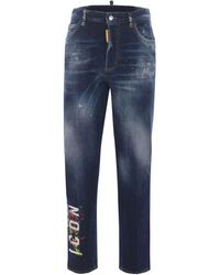 DSquared² - Regular fit jeans blu - Lyst