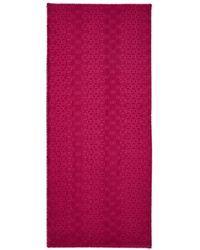 Liu Jo - Accessoires ,Roze ,Polyester Stola Jacquard Monogram - Lyst